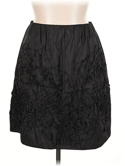 Pre-owned Alex Evenings Formal Skirt In Black