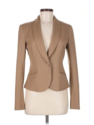 Pre-owned Theory Blazer Jacket In Brown