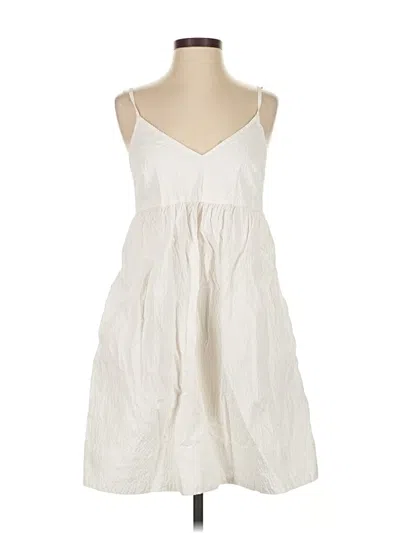Pre-owned A New Day Casual Dress In White