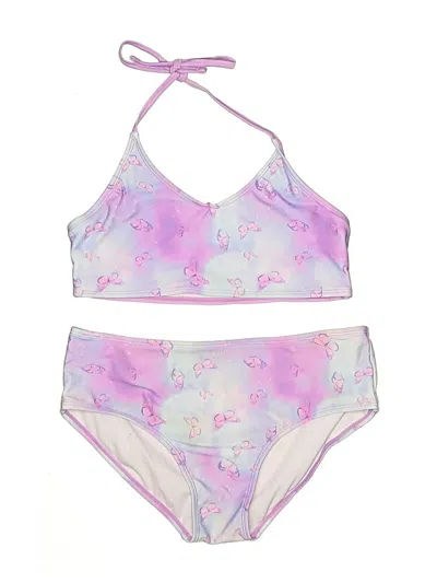 Pre-owned Art Class Kids' Two Piece Swimsuit In Purple