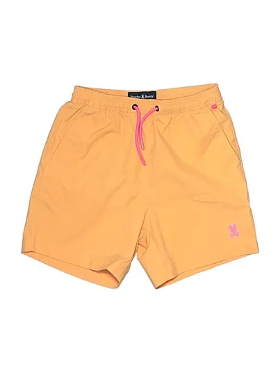 Pre-owned Psycho Bunny Kids' Athletic Shorts In Yellow