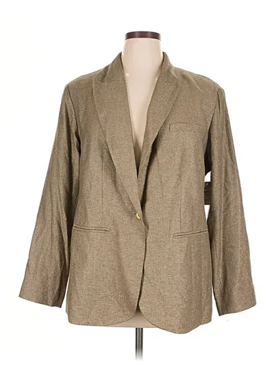 Pre-owned Due Per Due Blazer Jacket In Brown