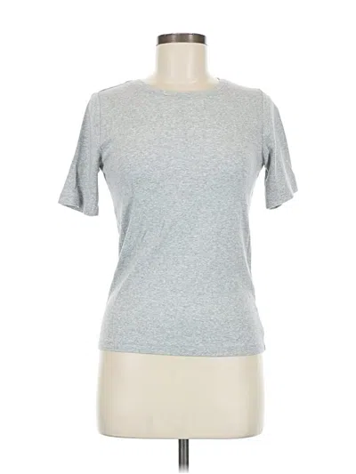 Pre-owned Gap Short Sleeve T-shirt In Silver