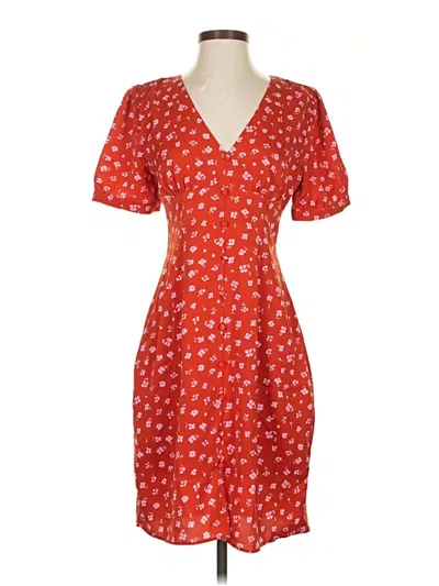 Rihoas Casual Dress In Red