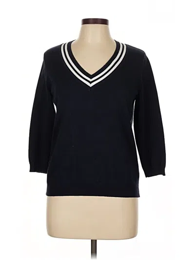 Pre-owned Polo Ralph Lauren Pullover Sweater In Blue