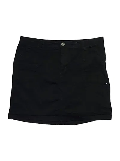 Pre-owned Riders By Lee Skort In Black
