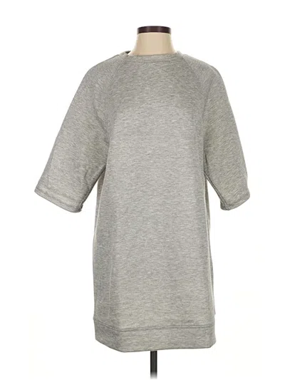 Lou & Grey Casual Dress In Gray