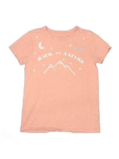 Pre-owned Crewcuts Kids' Short Sleeve T-shirt In Orange