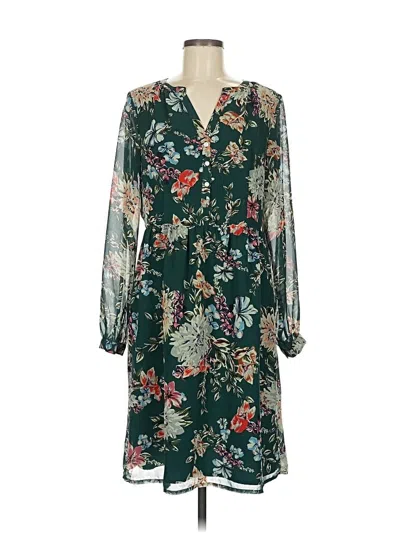 Pre-owned A New Day Casual Dress In Green