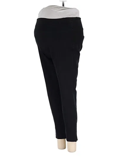 Pre-owned Spanx Active Pants In Black