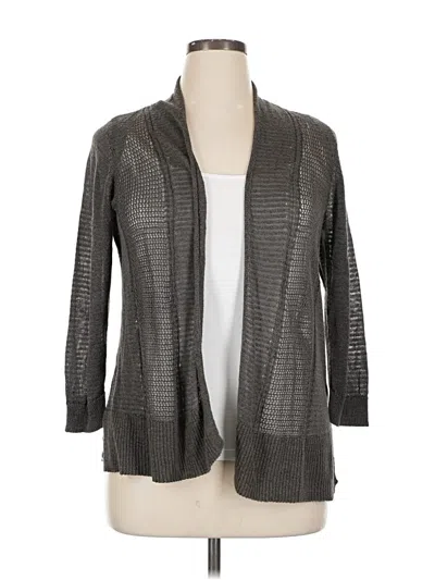 Pre-owned Alfani Kimono In Gray