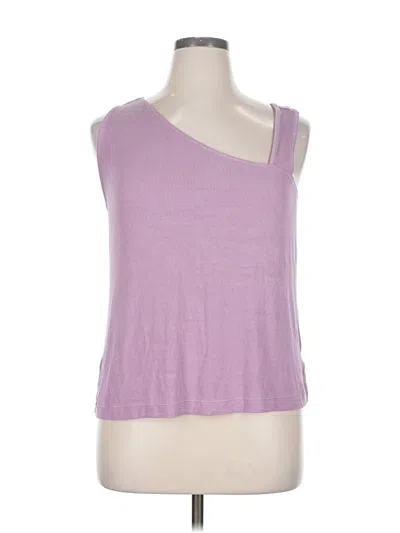 Pre-owned Cabi Sleeveless T-shirt In Purple