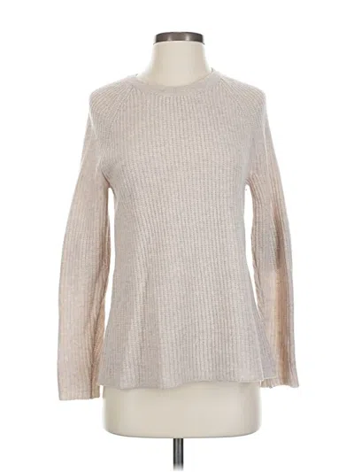 Pre-owned Madewell Wool Pullover Sweater In Brown