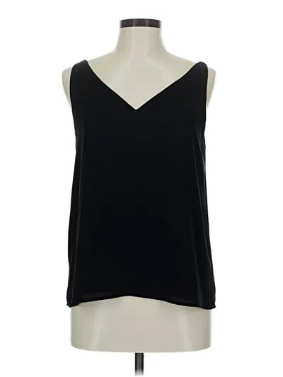 Pre-owned Express Sleeveless Top Black V Neck Tops