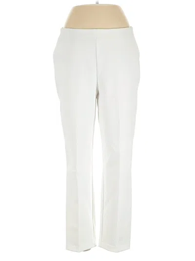 Pre-owned Rachel Zoe Dress Pants In White