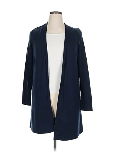 Pre-owned Gap Cardigan Sweater In Blue