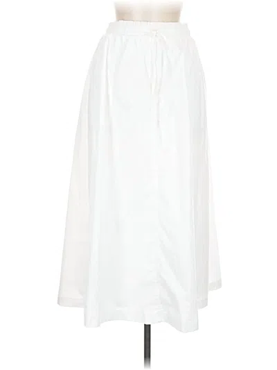 Pre-owned Melloday Casual Skirt In White