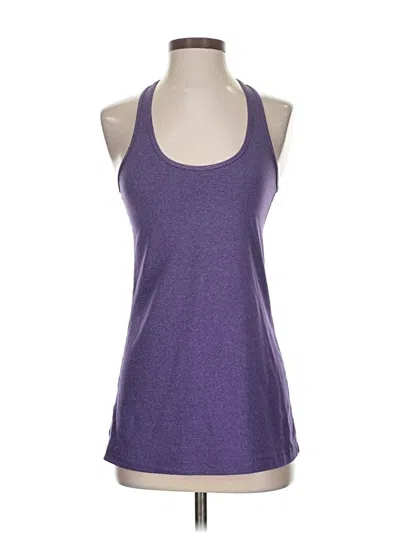 Pre-owned Lululemon Athletica Active Tank Top In Purple