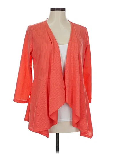Pre-owned Travel Elements Blazer Jacket In Orange