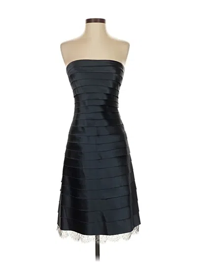 Pre-owned Bcbgmaxazria Cocktail Dress In Black