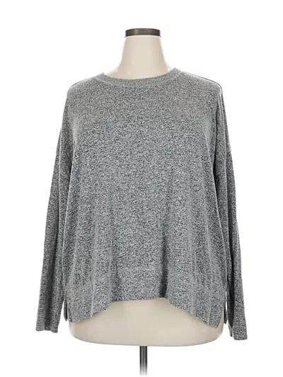 Pre-owned Lucky Brand Pullover Sweater In Gray