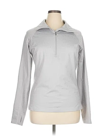 Pre-owned Under Armour Fleece Jacket In Gray