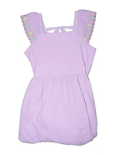 Pre-owned Blueberi Boulevard Kids' Dress In Purple