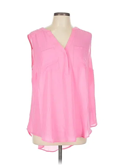 Pre-owned Torrid Sleeveless Blouse In Pink
