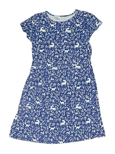 Pre-owned Rumi + Ryder Kids' Dress In Blue