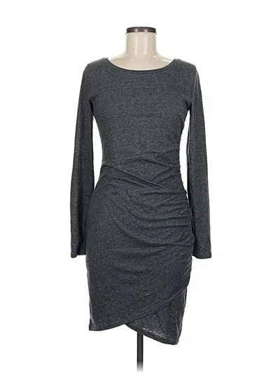 Pre-owned Leith Casual Dress In Gray