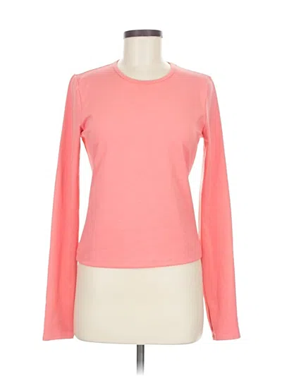 Pre-owned Beyond Yoga Long Sleeve T-shirt In Pink