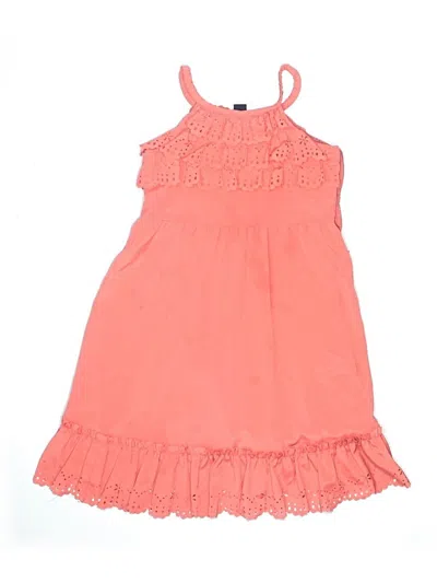 Pre-owned Baby Gap Kids' Dress In Orange