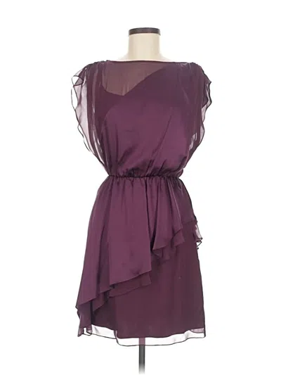 Pre-owned Alice And Olivia Alice + Olivia Cocktail Dress In Purple