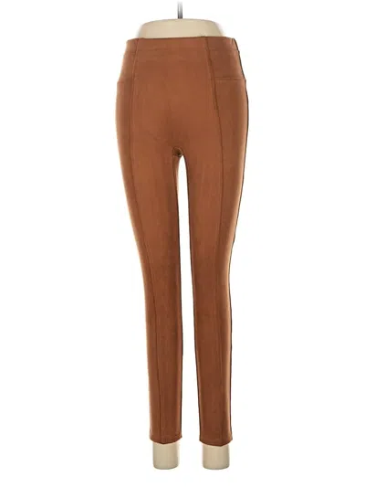 Pre-owned Spanx Casual Pants In Brown