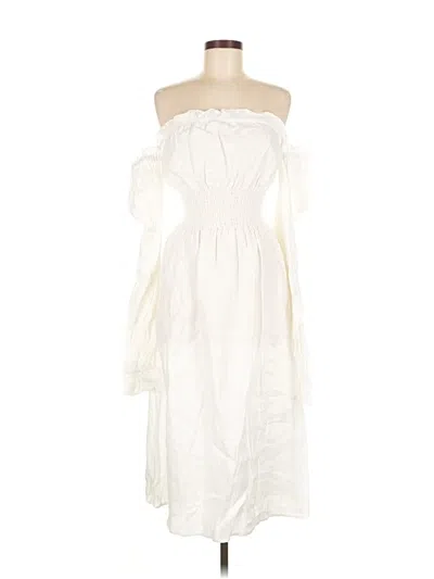 Sleeper Cocktail Dress In White
