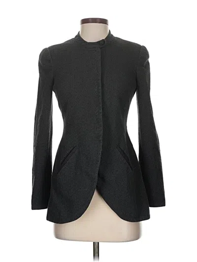 Pre-owned Armani Collezioni Blazer Jacket In Black