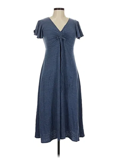 Pre-owned Max Studio Casual Dress In Blue
