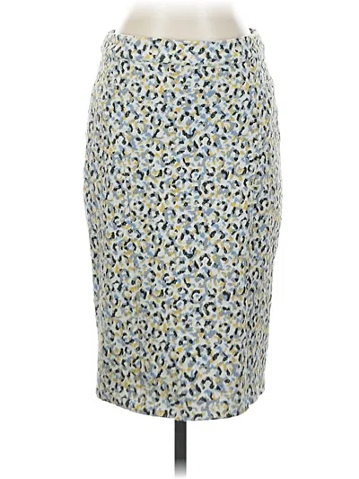 Pre-owned Maeve By Anthropologie Casual Skirt In Blue