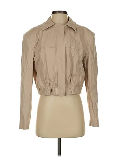 Pre-owned Zara Jacket In Brown