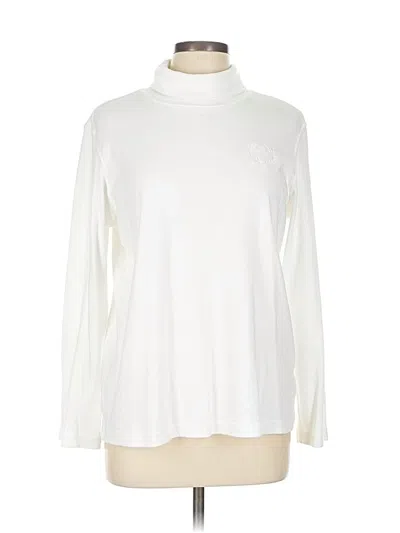 Pre-owned Blair Turtleneck Sweater In White