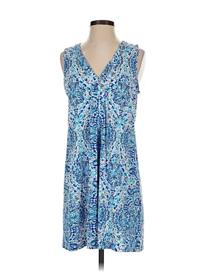 Pre-owned Lilly Pulitzer Casual Dress In Blue