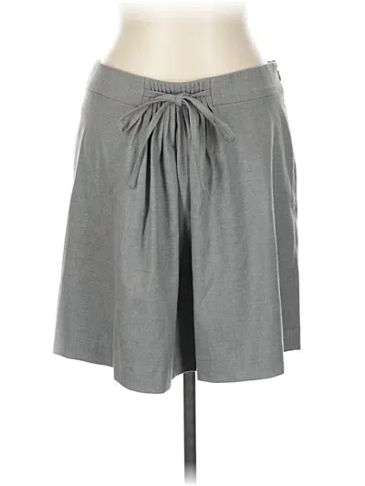 Pre-owned Gap Casual Skirt In Gray