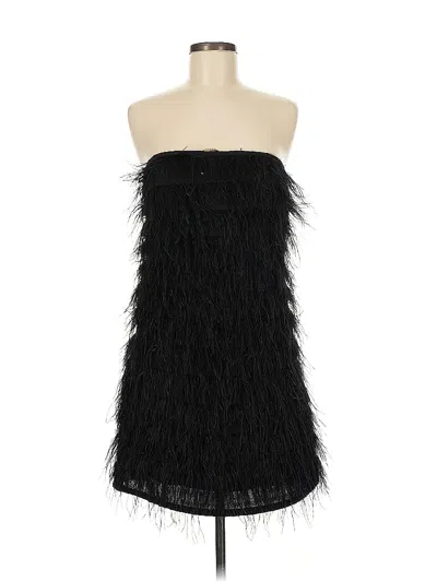 Pre-owned Vineet Bahl Cocktail Dress In Black