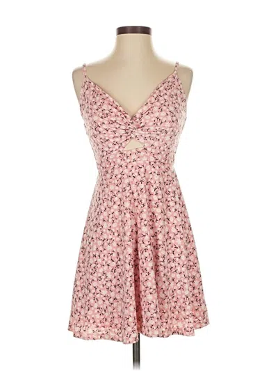 Pre-owned Blue Rain Casual Dress In Pink
