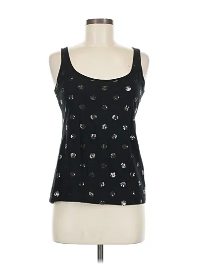 Pre-owned Victoria's Secret Tank Top Black Square Neckline Tops