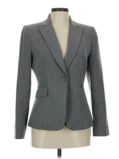 Pre-owned Tahari By Asl Blazer Jacket In Gray