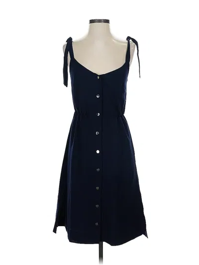 Pre-owned Ayr Casual Dress In Blue