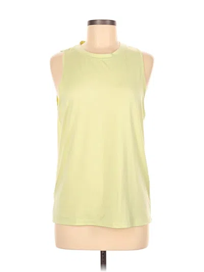Pre-owned Fabletics Sleeveless T-shirt In Green