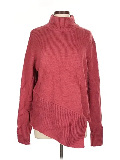Pre-owned The Fifth Label Turtleneck Sweater In Burgundy