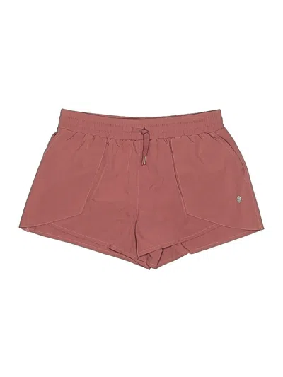 Pre-owned Mpg Athletic Shorts In Burgundy